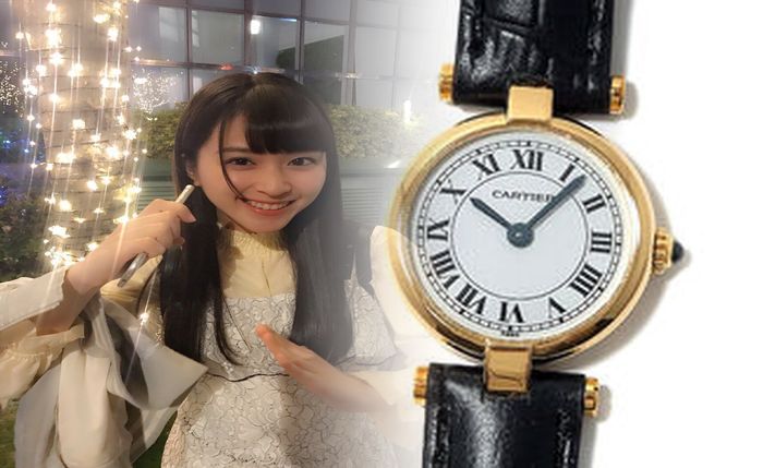 夏目 三 久 時計 カルティエ