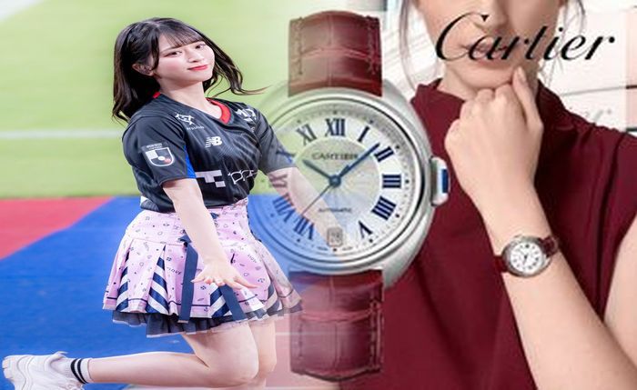 カルティエ 時計 革 ベルト レディース