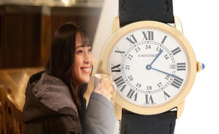 カルティエ 時計 レディース バロン ブルー