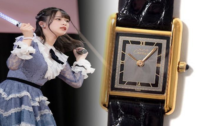 カルティエ 時計 バロン ブルー レディース ダイヤ