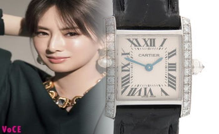 カルティエ 時計 タンク 芸能人