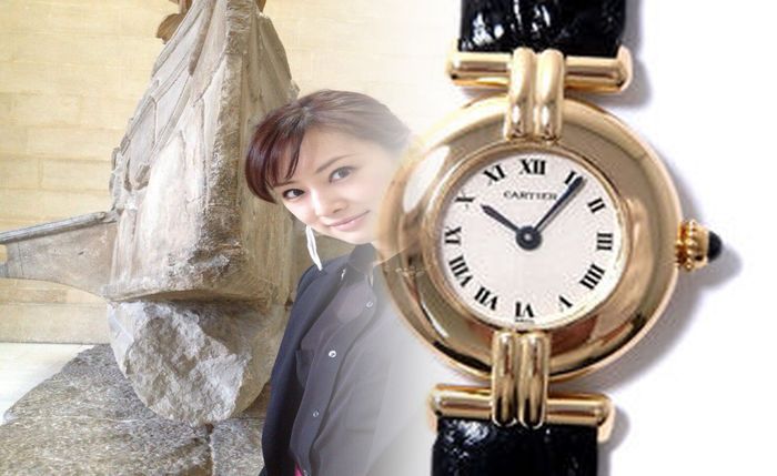 カルティエ 時計 メンズ サントス 中古