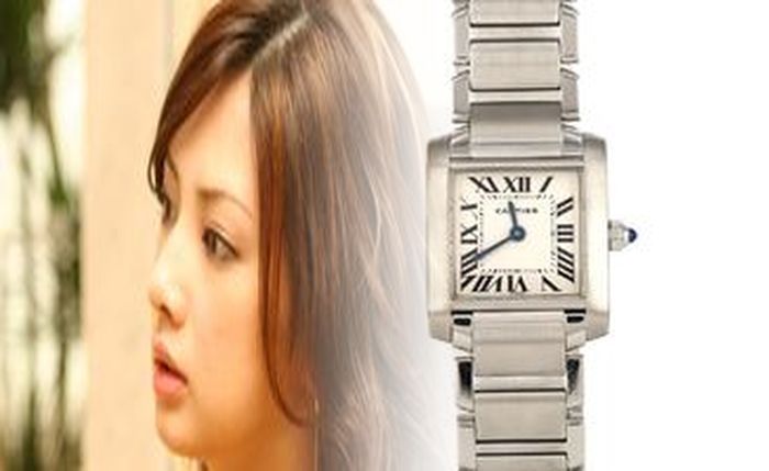 カルティエ 時計 バロン ブルー メンズ
