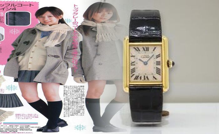 カルティエ 時計 ブレスレット 重ね 付け