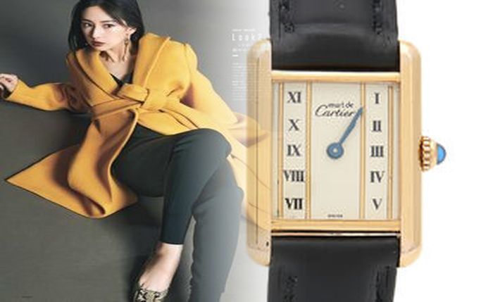 夏目 三 久 時計 カルティエ