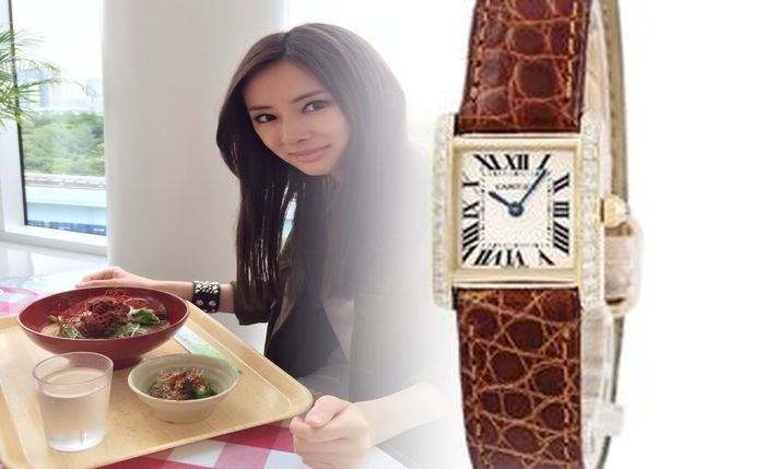 カルティエ サントス 時計 中古