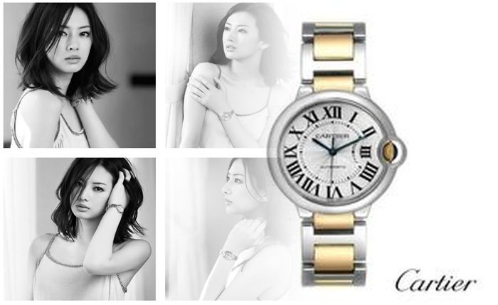 ピンク ゴールド 時計 カルティエ