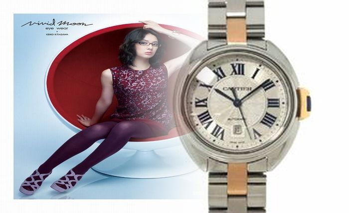 カルティエ 時計 バロン ブルー 中古