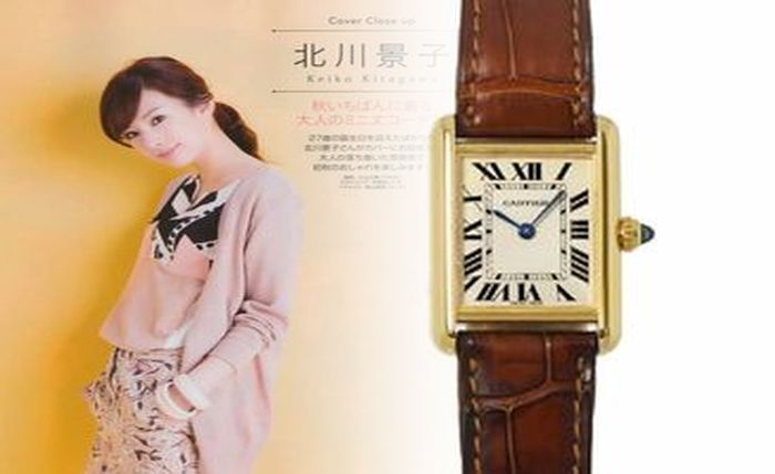 カルティエ 時計 バロン ブルー ダイヤ