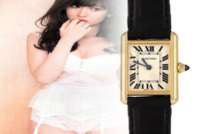 カルティエ 時計 タンク オーバーホール