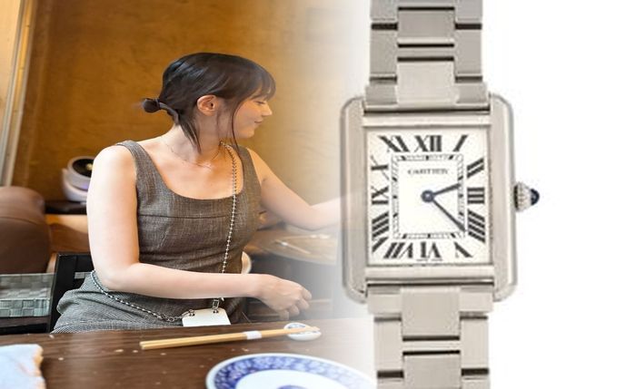カルティエ 時計 女性 芸能人