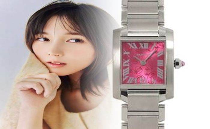 ピンク ゴールド 時計 カルティエ