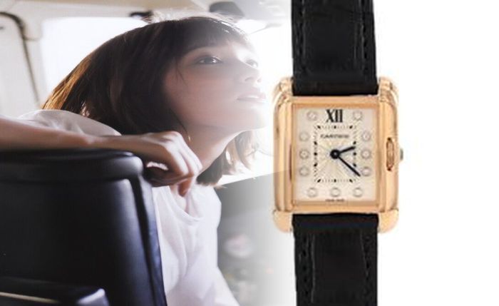 カルティエ レディース 時計 中古