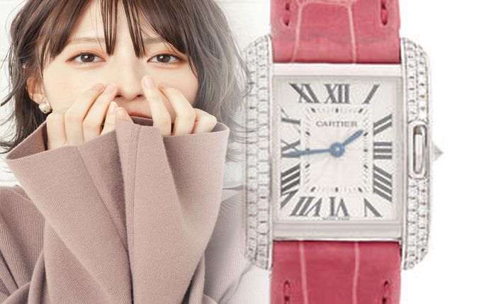 カルティエ 時計 レディース コンビ