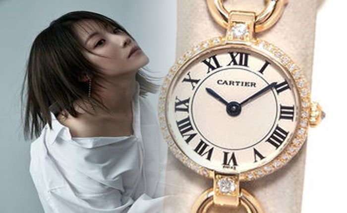 カルティエ 時計 タンク レディース