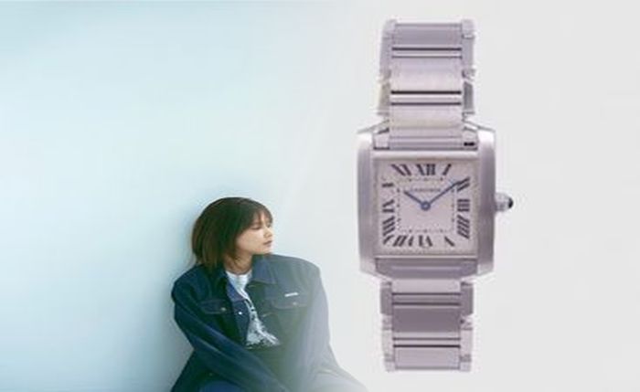 カルティエ 時計 タンク フランセーズ ダイヤ