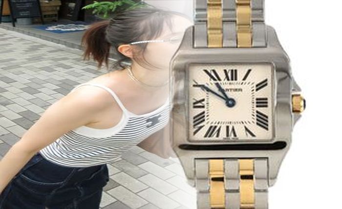 カルティエ 時計 ダイヤ 入り