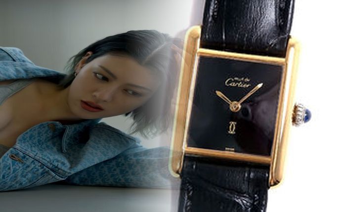 カルティエ 時計 メンズ クオーツ