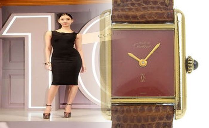 カルティエ 時計 タンク ゴールド