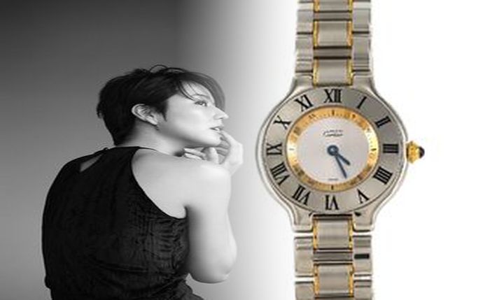 カルティエ レディース 時計 中古