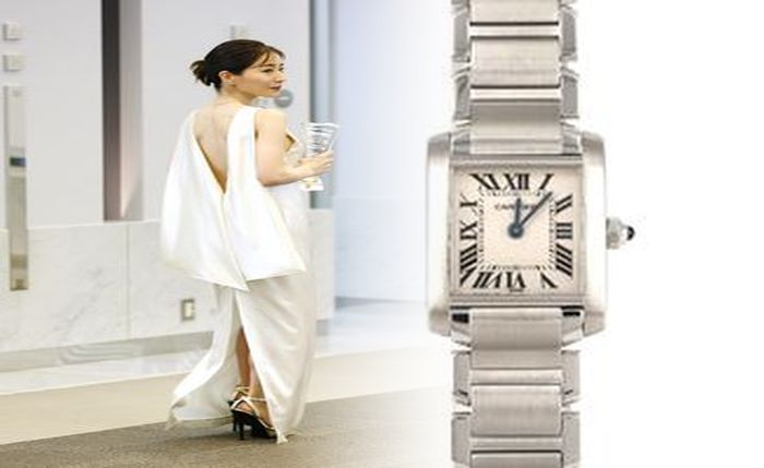 カルティエ 時計 バロン ブルー 中古