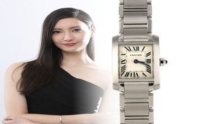 カルティエ 時計 タンク フランセーズ ダイヤ