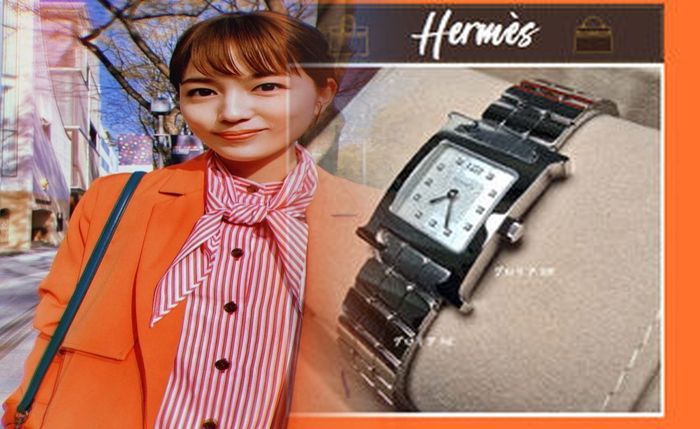 エルメス 時計 カレ アッシュ