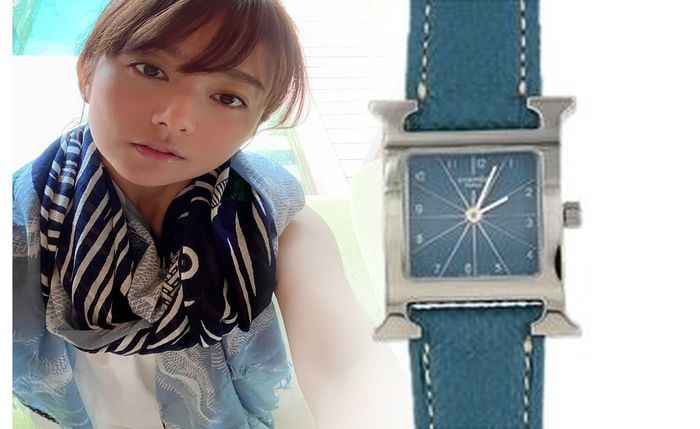 エルメス 時計 ケープコッド ベルト 交換