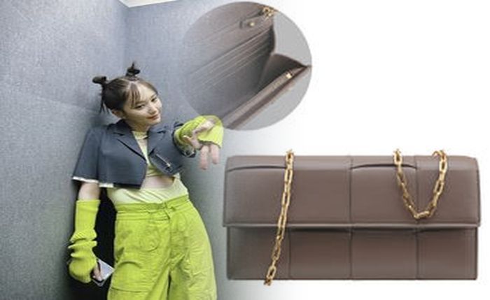 ボッテガ 財布 メンズ ネイビー