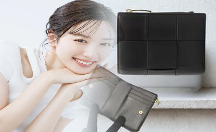 ボッテガ 財布 二 つ折り 中古