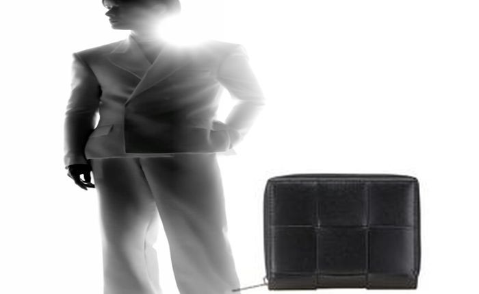 ボッテガ 財布 ファスナー 紐