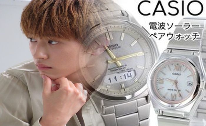 カシオ 電波 時計 置時計