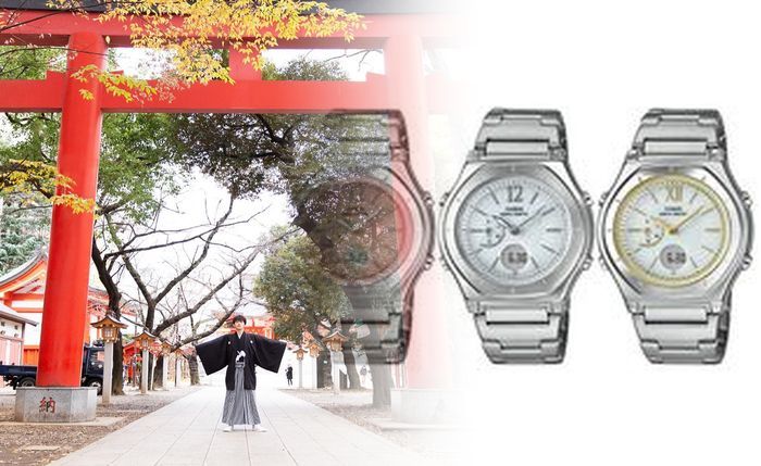 カシオ ウェーブ セプター チタン