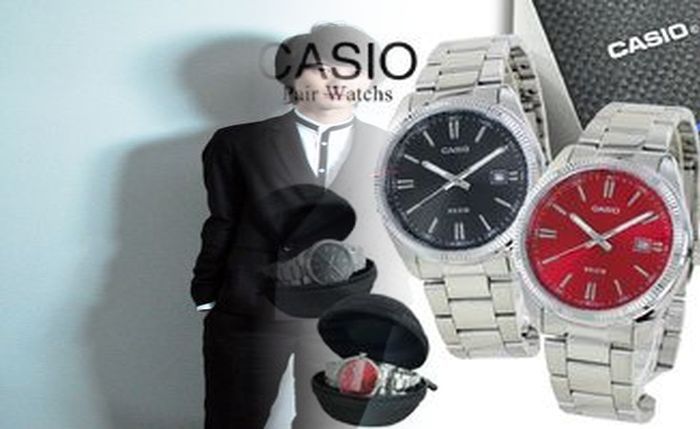 カシオ 腕時計 レディース 革 ベルト