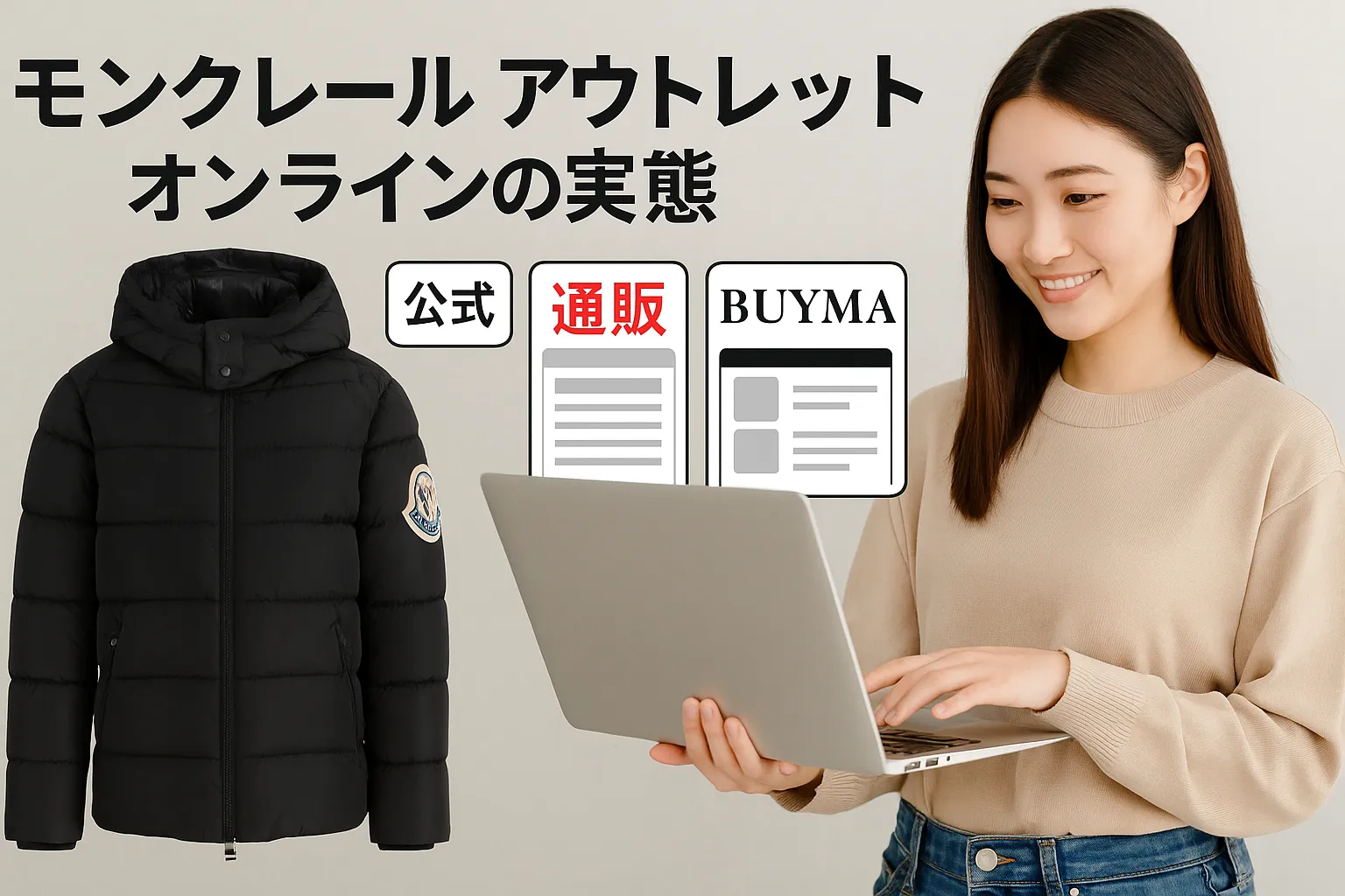 ■6. モンクレール アウトレット オンラインの実態｜公式・通販・バイマの違い.webp