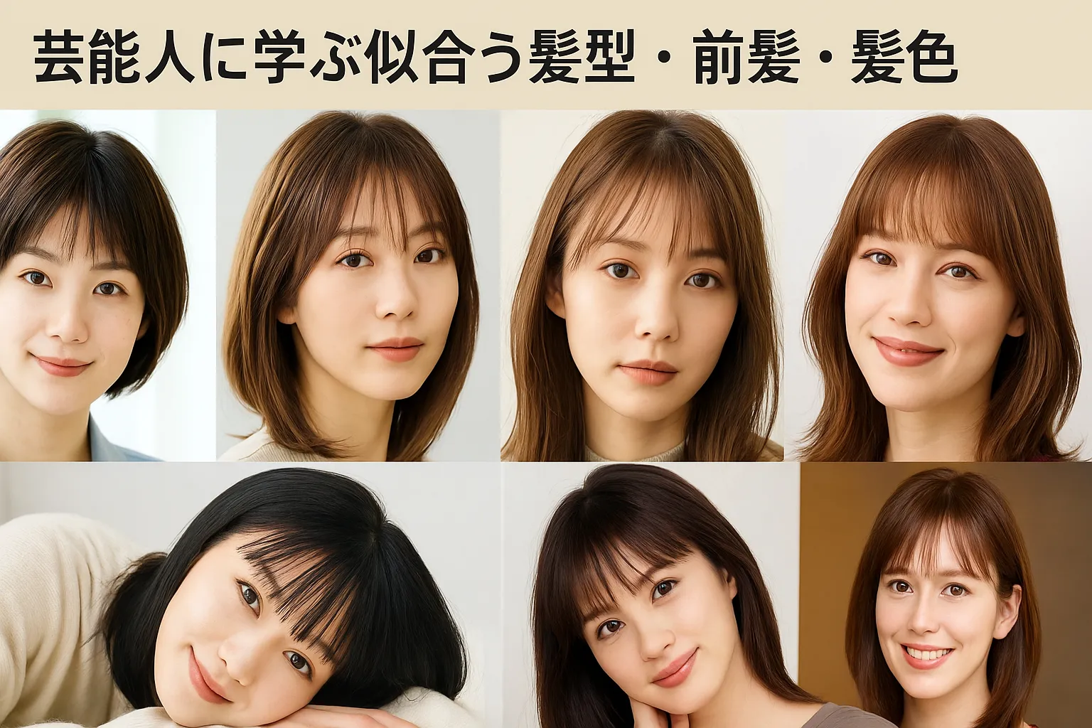 3. 芸能人に学ぶ似合う髪型・前髪・髪色.webp