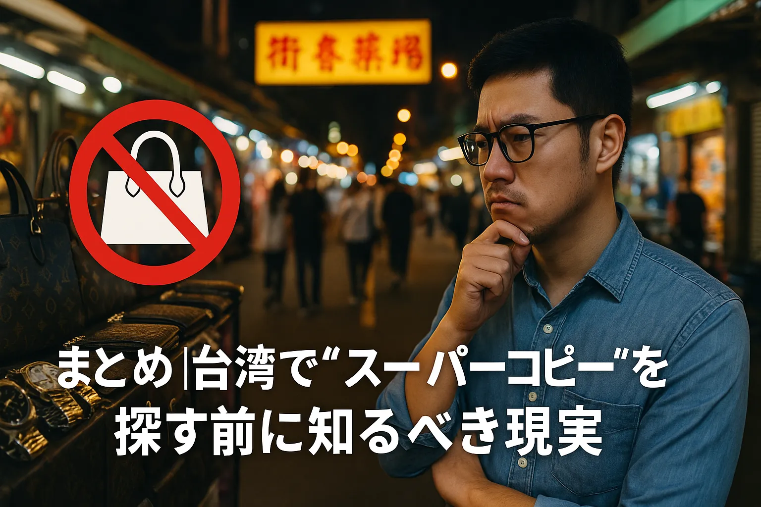 9. まとめ｜台湾で“スーパーコピー”を探す前に知るべき現実.webp