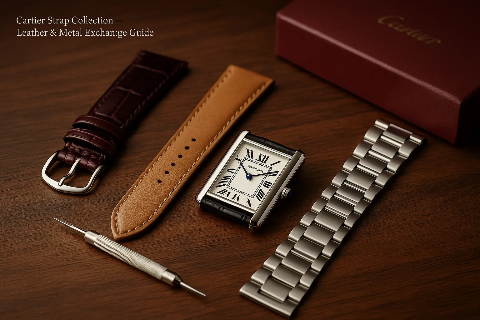 カルティエ 時計 革ベルト交換 完全ガイド｜交換費用・正規と非正規の違い・対応モデル・交換時期・注意点まで徹底解説！