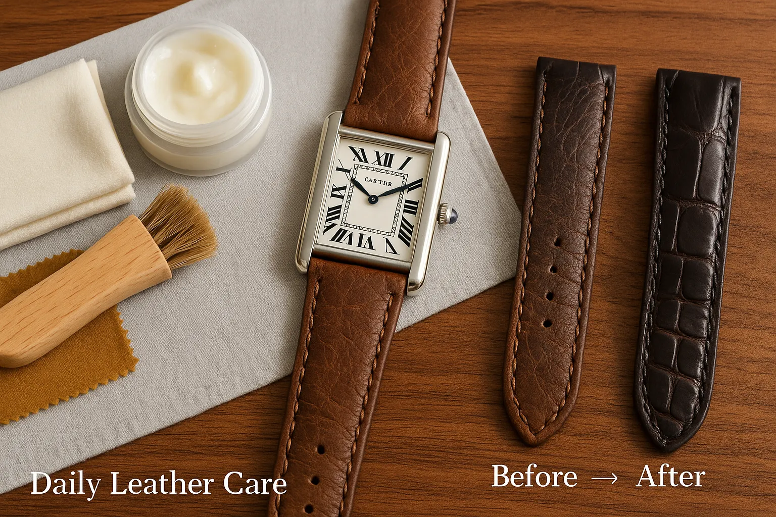 革ベルトの寿命を延ばすメンテナンス方法.webp