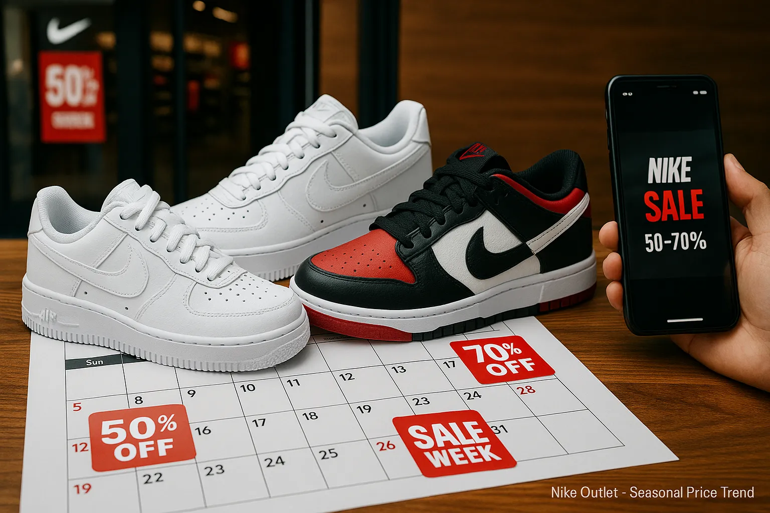 2. ナイキ アウトレット 半額セール はいつ？｜年間で50〜70%OFFが期待できる時期一覧.webp