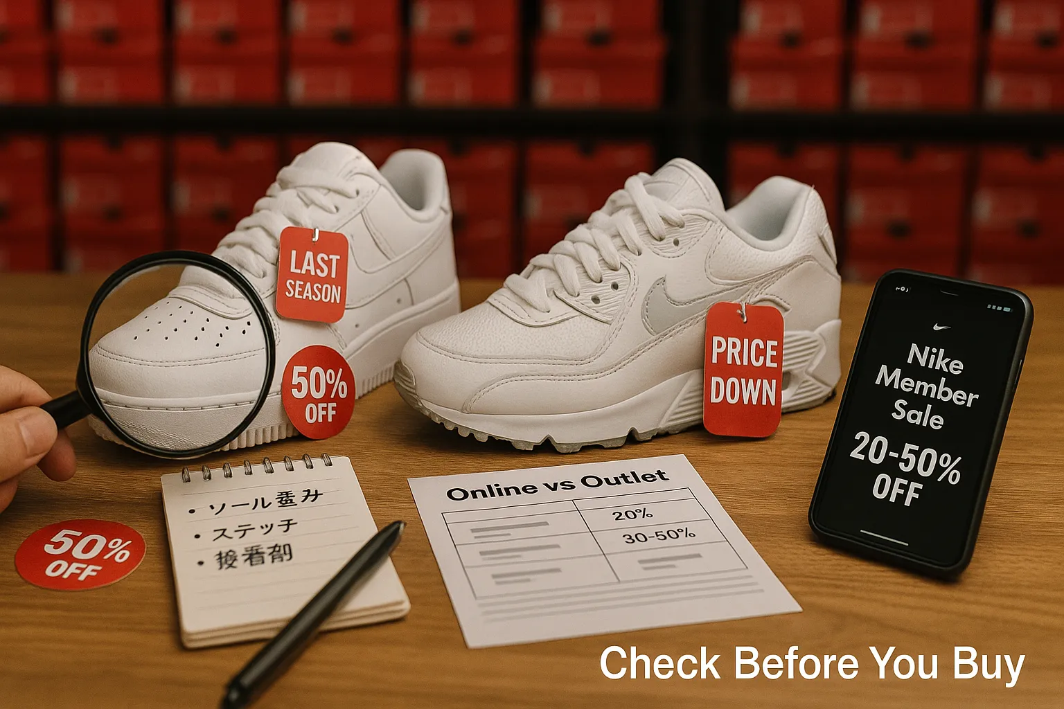 8. 初心者向け｜アウトレットで損しないためのチェックリスト.webp