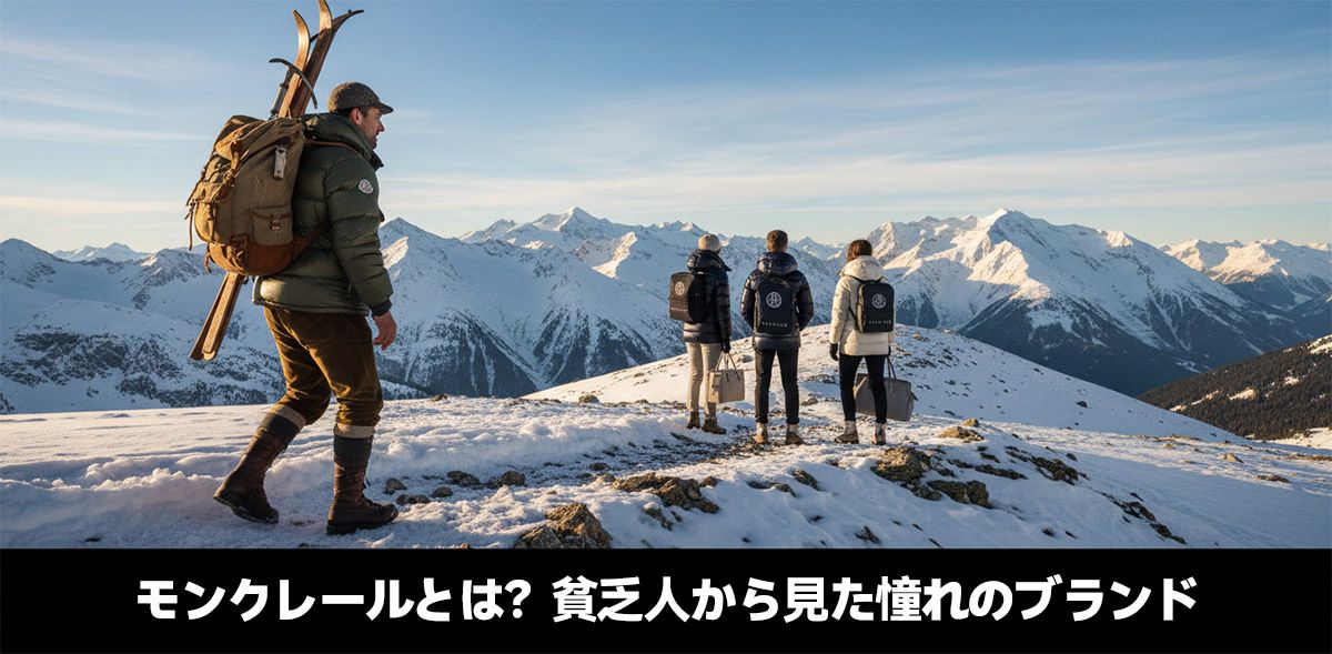 モンクレールとは？貧乏人から見た憧れのブランド