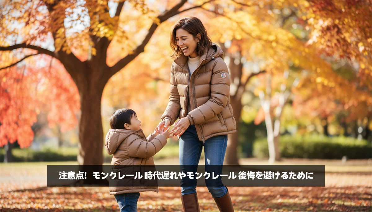 注意点！モンクレール 時代遅れやモンクレール 後悔を避けるために