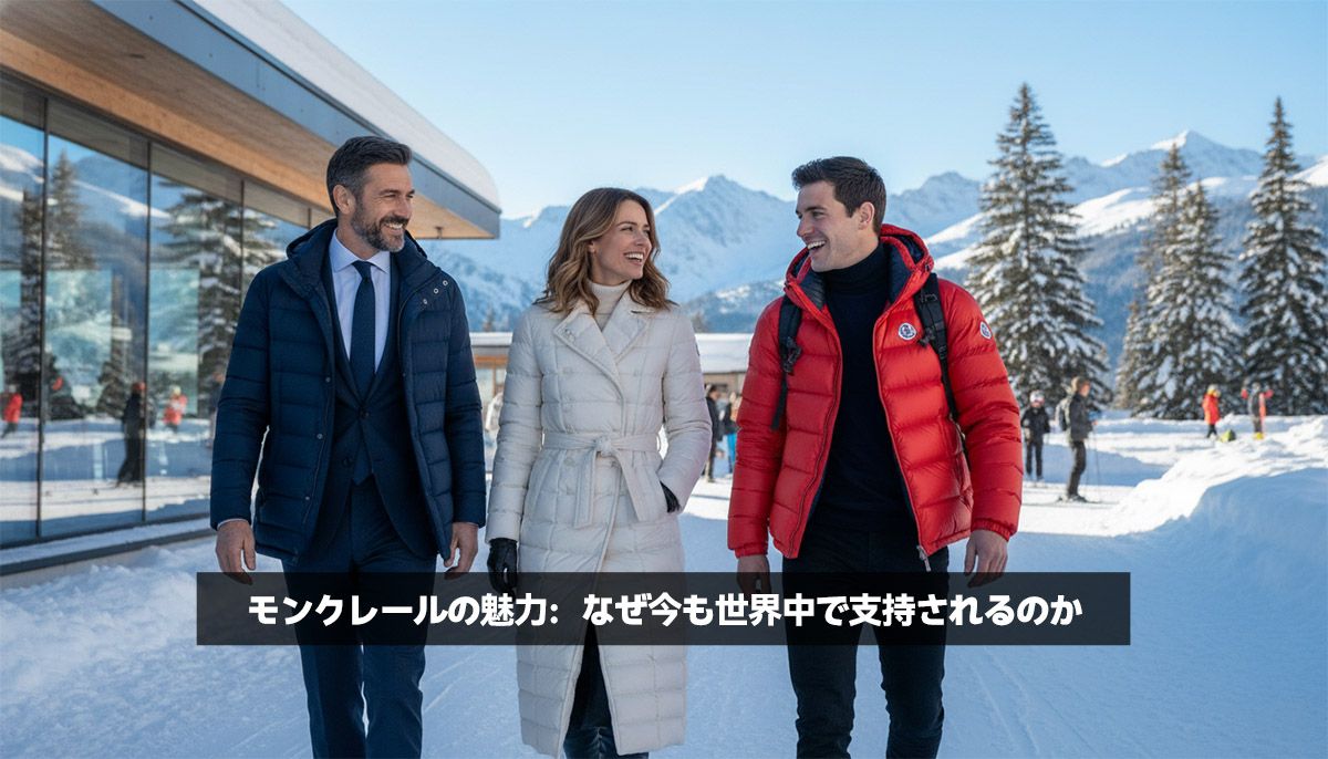 モンクレールの魅力：なぜ今も世界中で支持されるのか