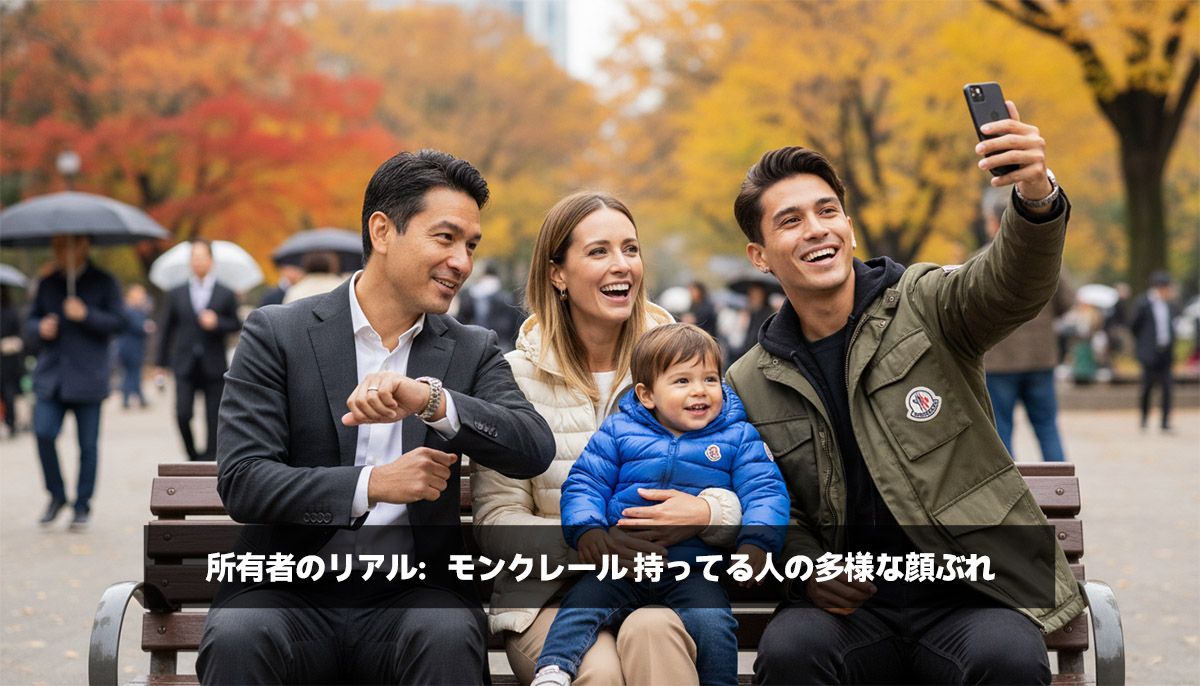 所有者のリアル：モンクレール 持ってる人の多様な顔ぶれ