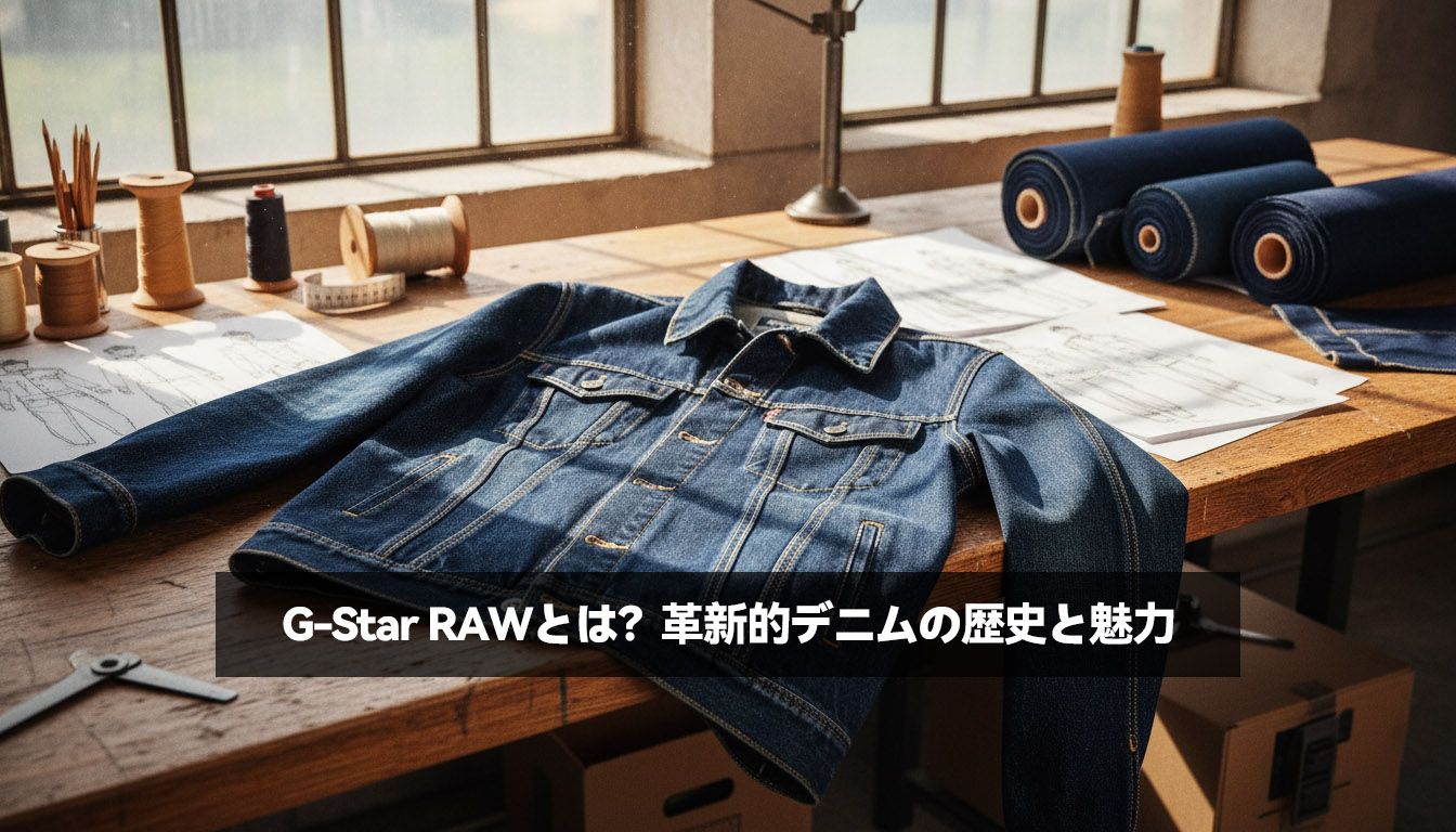 G-Star RAWとは？革新的デニムの歴史と魅力
