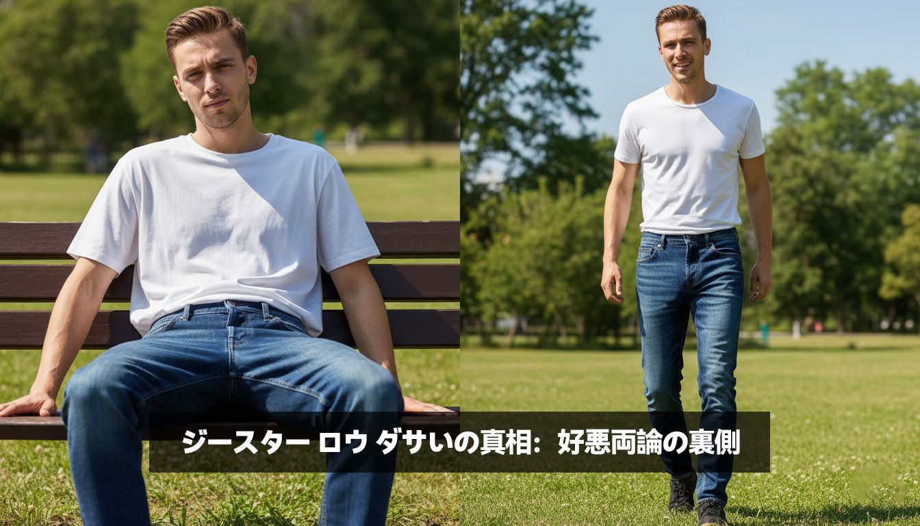 ジースター ロウ ダサいの真相：好悪両論の裏側