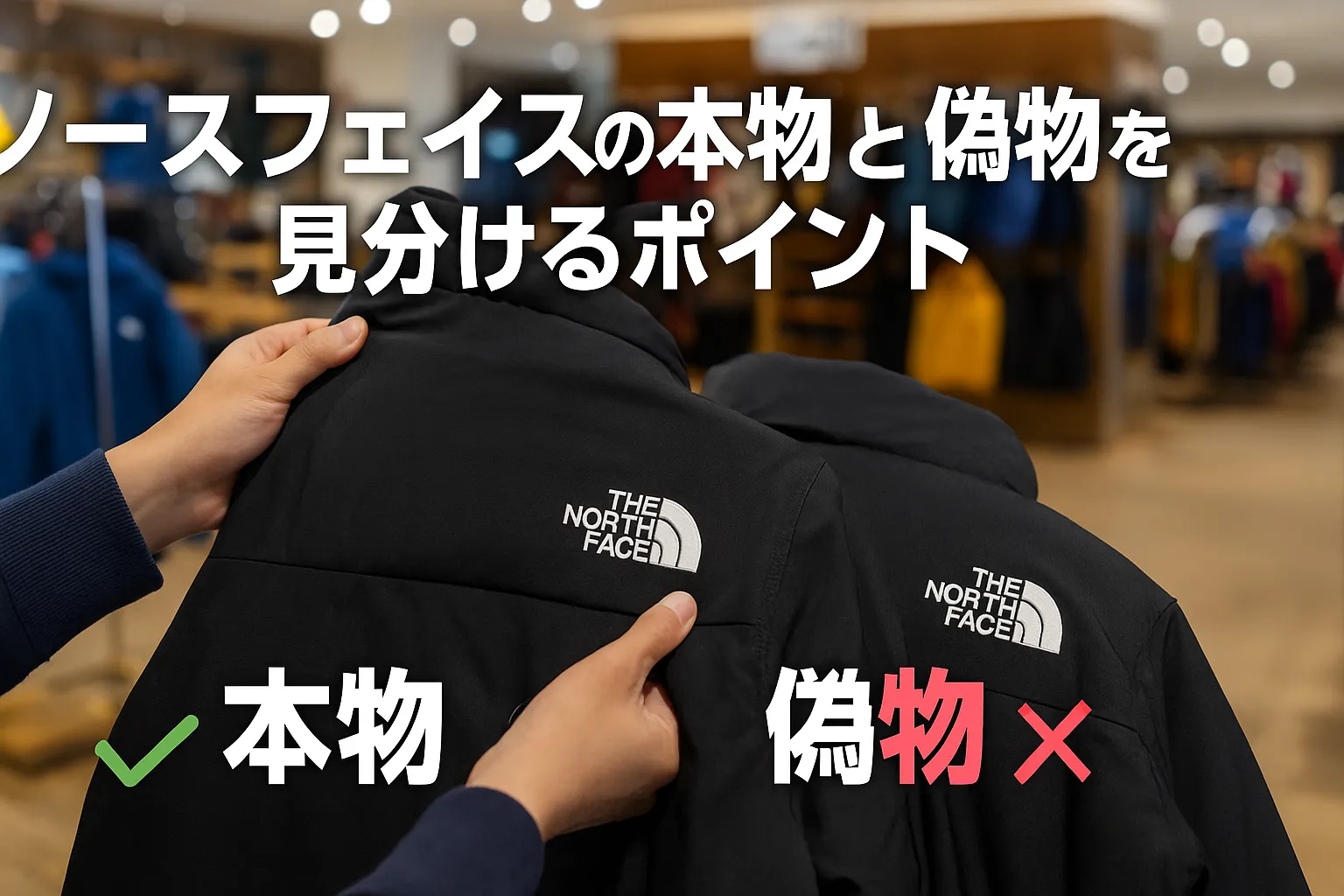 7. ノースフェイスの本物と偽物を見分けるポイント.webp