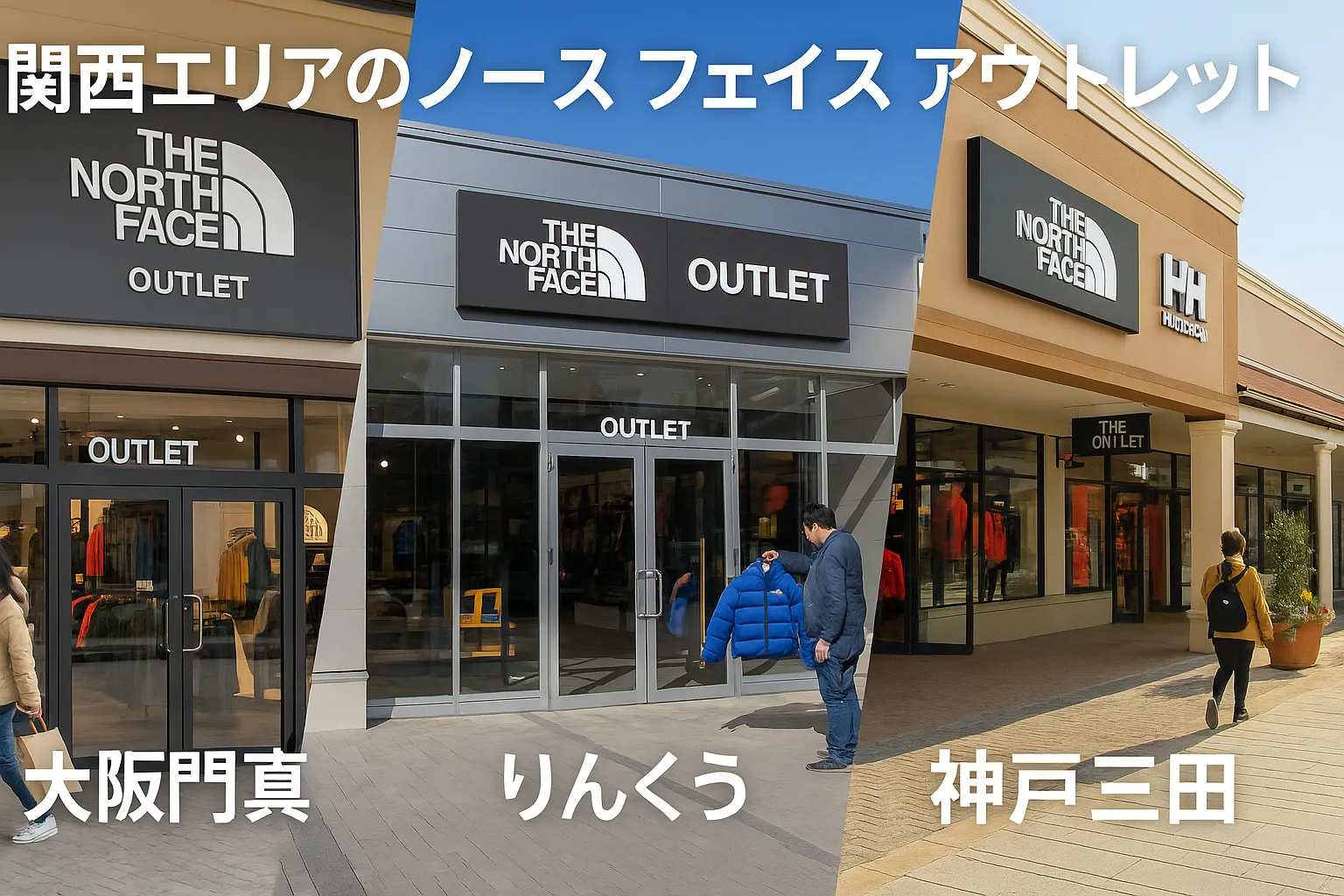 4. 関西エエリアのノース フェイス アウトレット｜大阪門真・りんくう・神戸三田ほか.webp