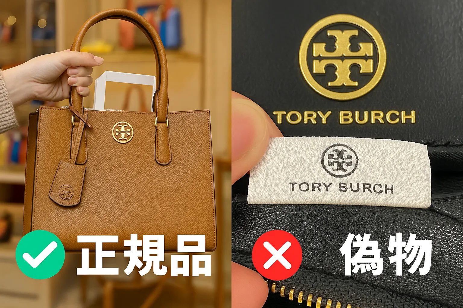 6. アウトレット品と偽物の見分け方｜正規の特徴と危険サイン.webp